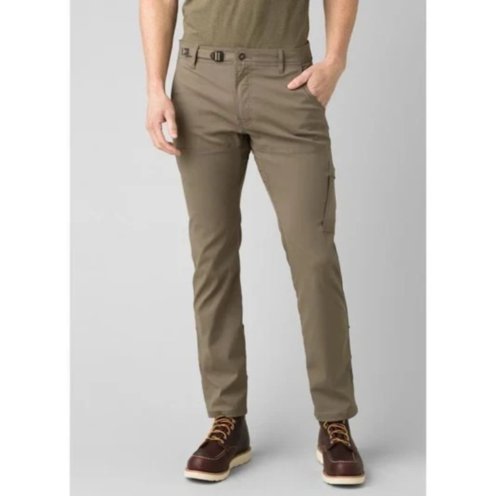 PrAna Stretch Zion Straight‎ Cargo Pants Mens 34x30 Brown Hiking Outdoor Pants